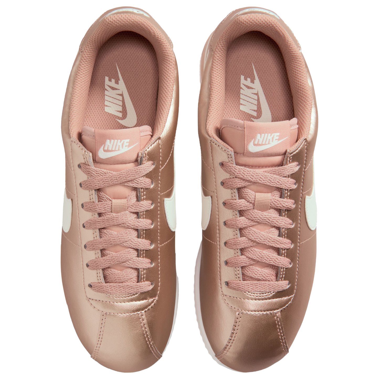 Nike Rose Gold Cortez - Women's - Sail/Sail/Sail/Sail/Sail