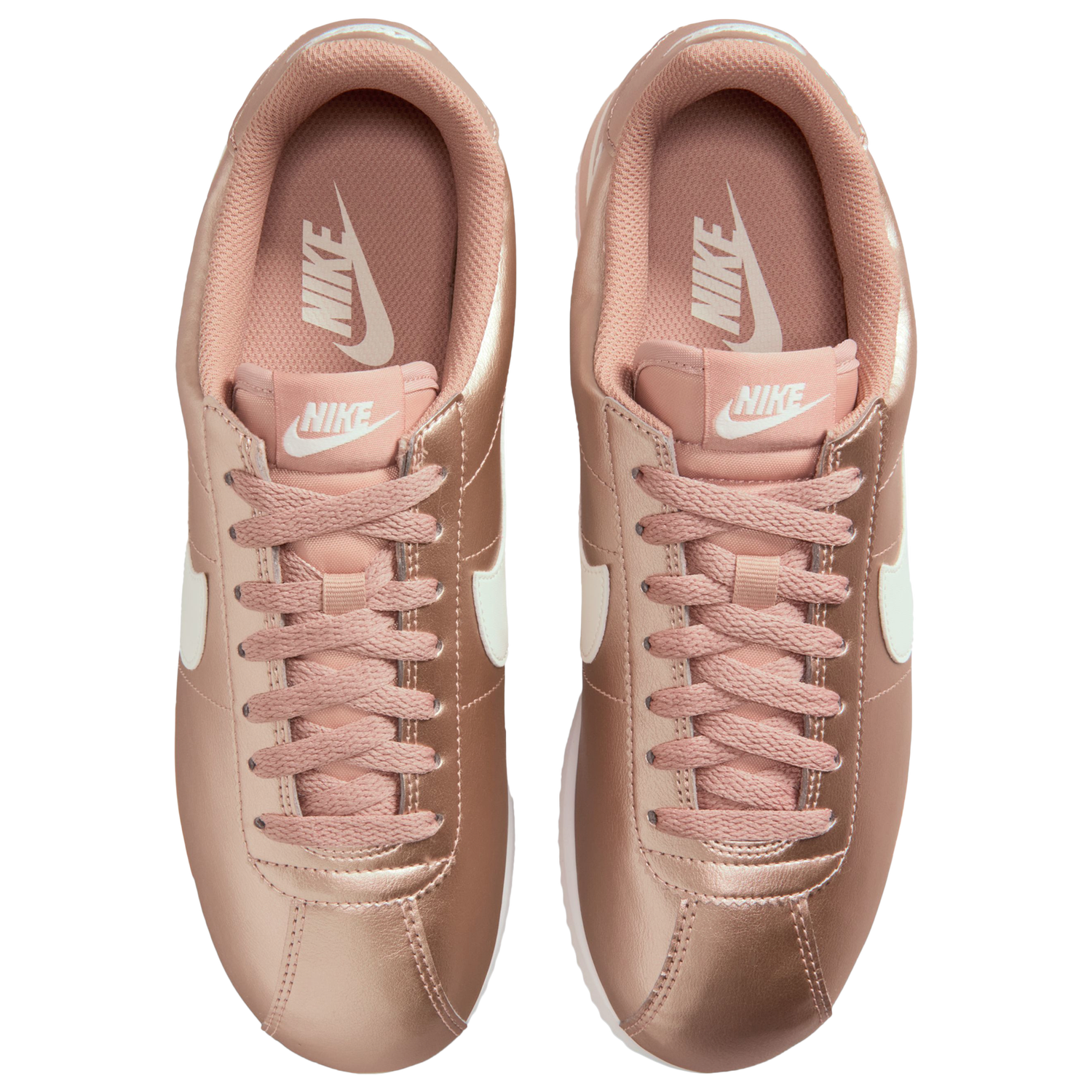 Nike Rose Gold Cortez - Women's - Sail/Sail/Sail/Sail/Sail