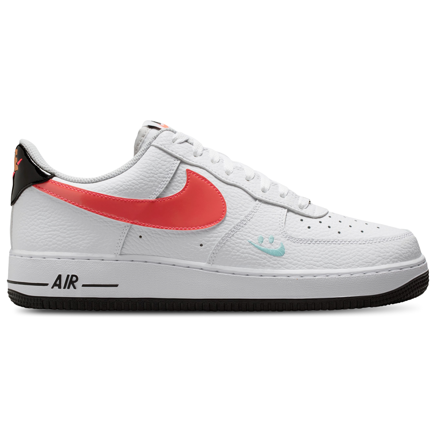 Nike Air Force 1 '07 - Men's - White/Black/Flash Crimson