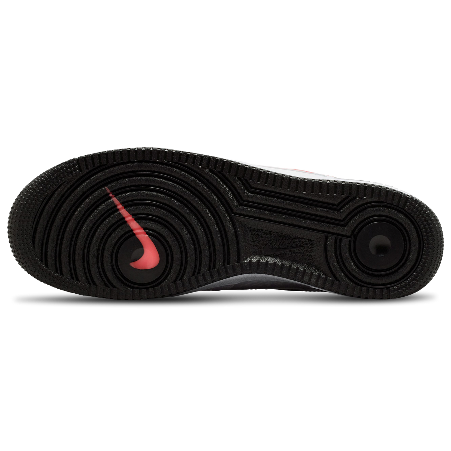 Nike Air Force 1 '07 - Men's - White/Black/Flash Crimson