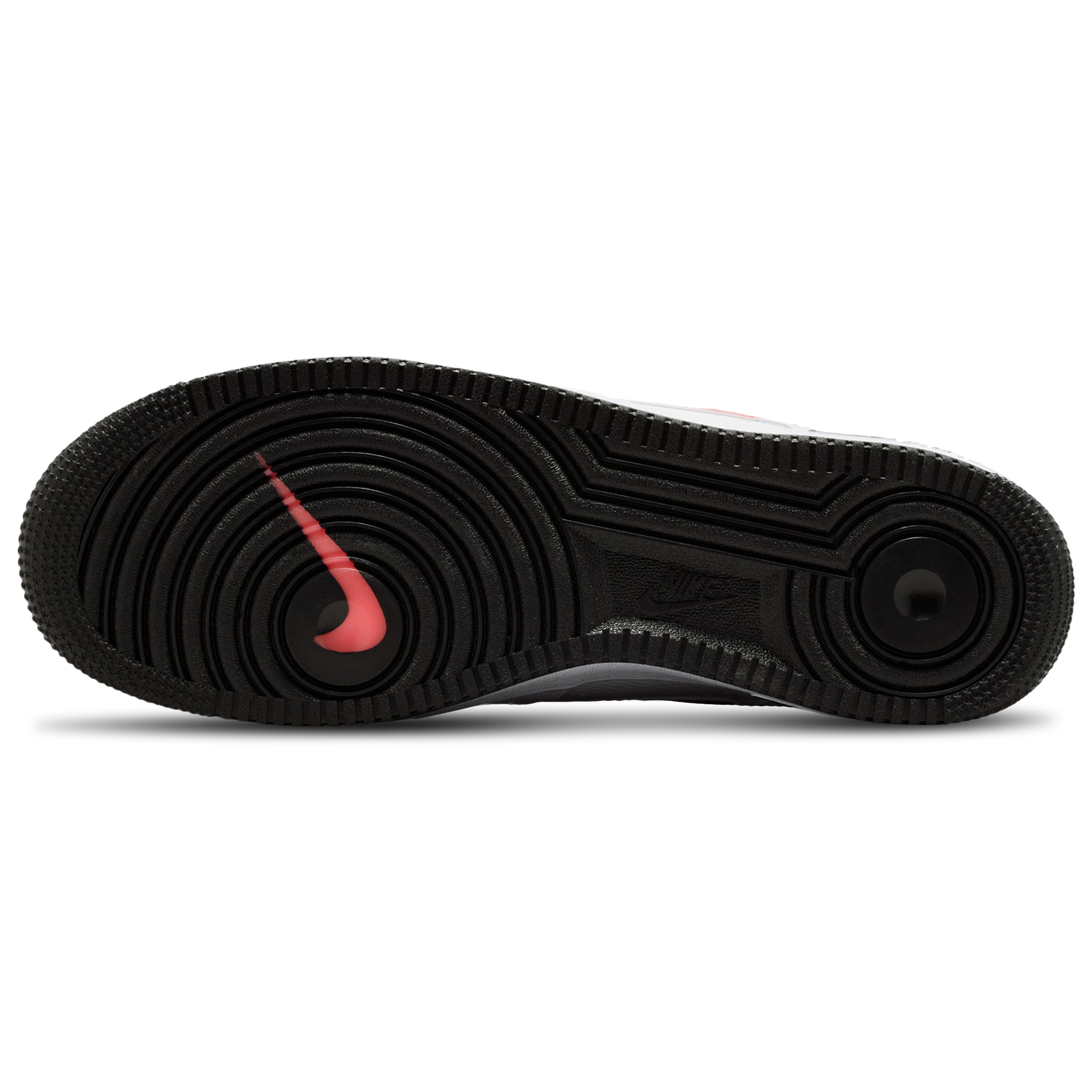 Nike Air Force 1 '07 - Men's - White/Black/Flash Crimson