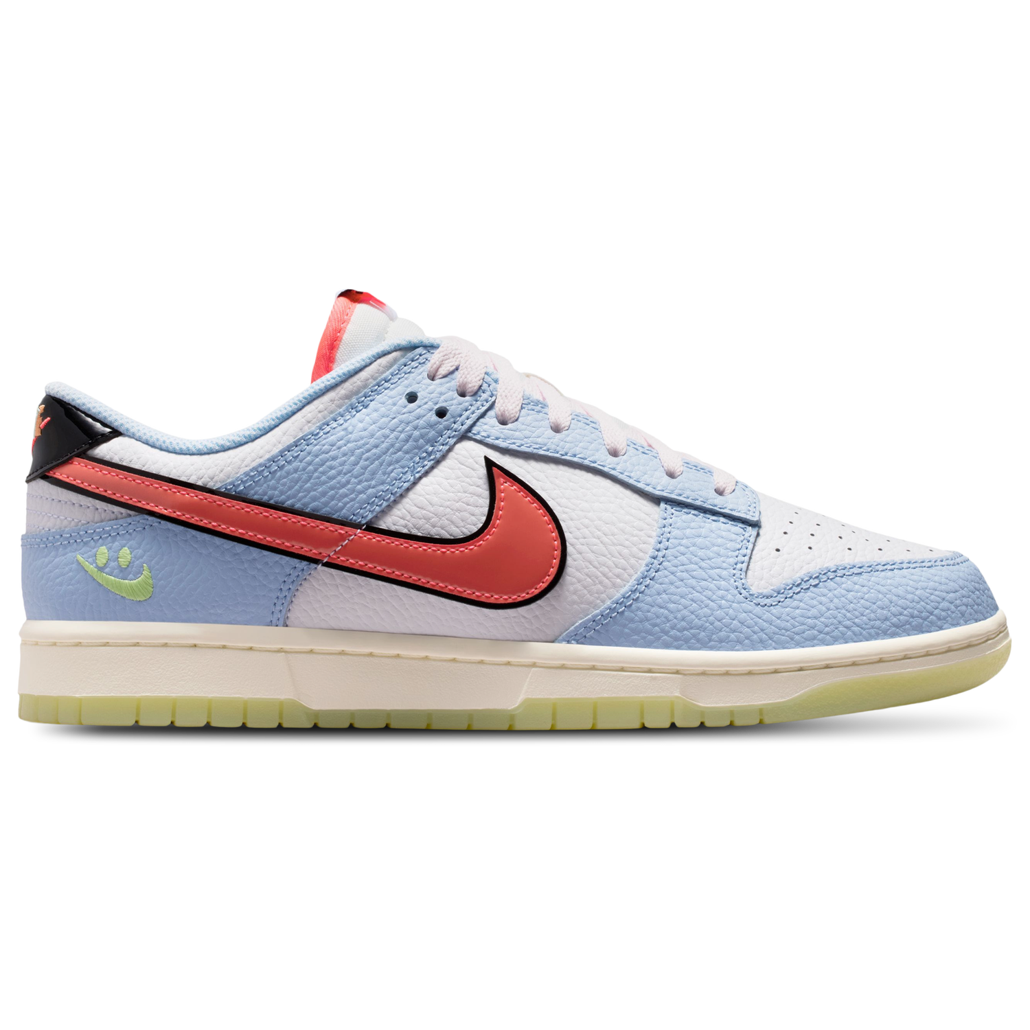 Nike Dunk Low - Men's - Hydrogen Blue/Flash Crimson/White