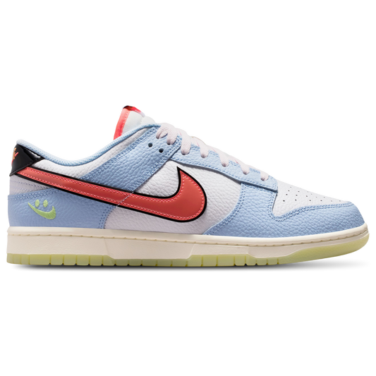 Nike Dunk Low - Men's - Hydrogen Blue/Flash Crimson/White