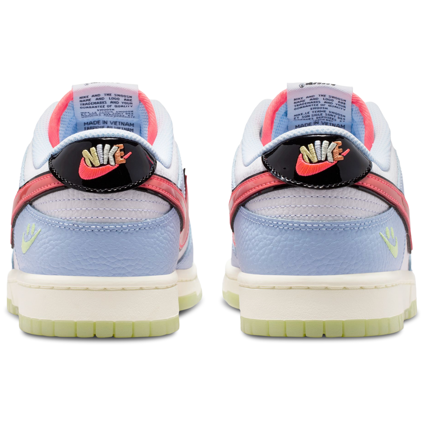 Nike Dunk Low - Men's - Hydrogen Blue/Flash Crimson/White