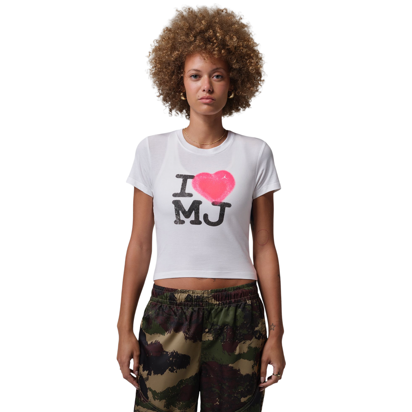 Jordan Flight Short Sleeve TMID Graphic T-Shirt - Women's - White