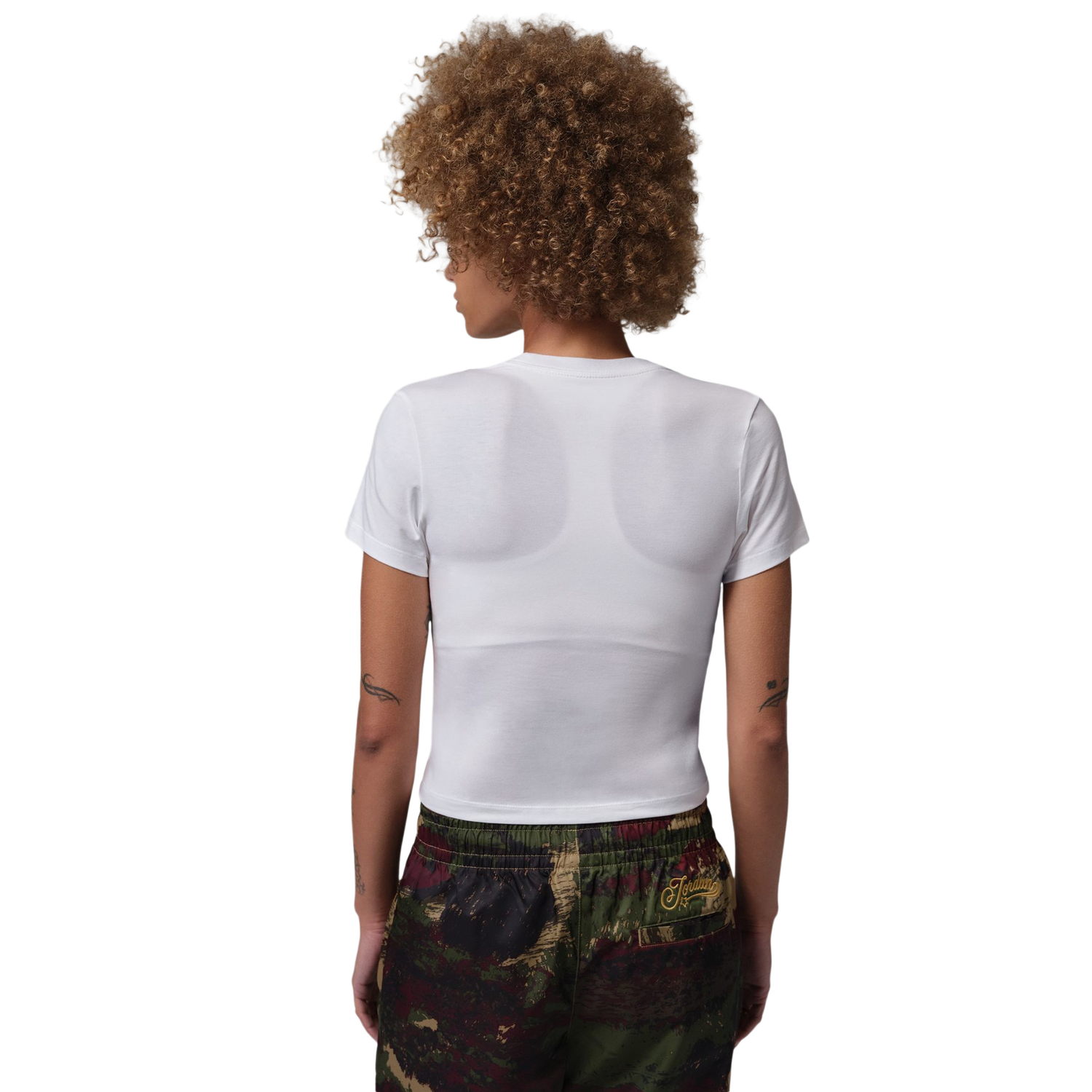 Jordan Flight Short Sleeve TMID Graphic T-Shirt - Women's - White