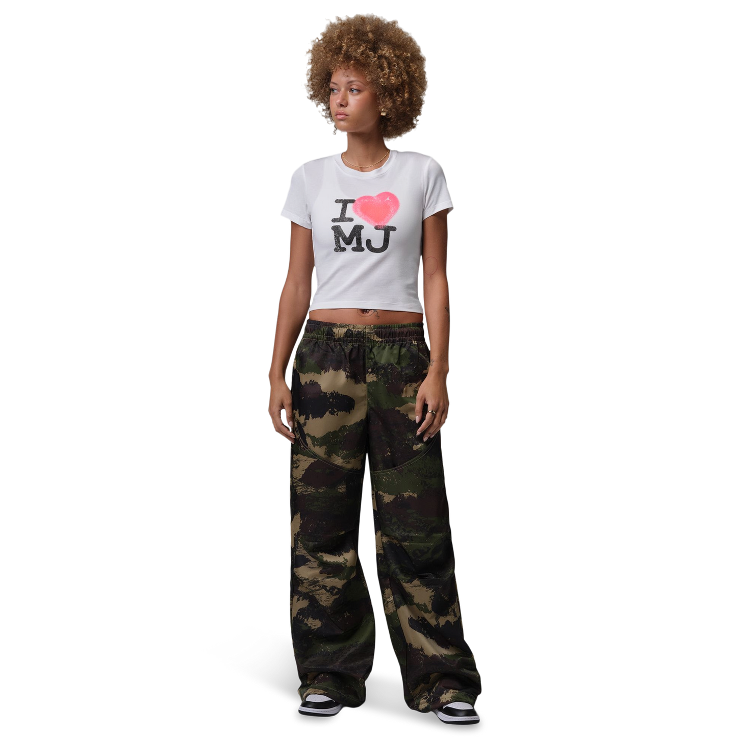 Jordan Flight Short Sleeve TMID Graphic T-Shirt - Women's - White