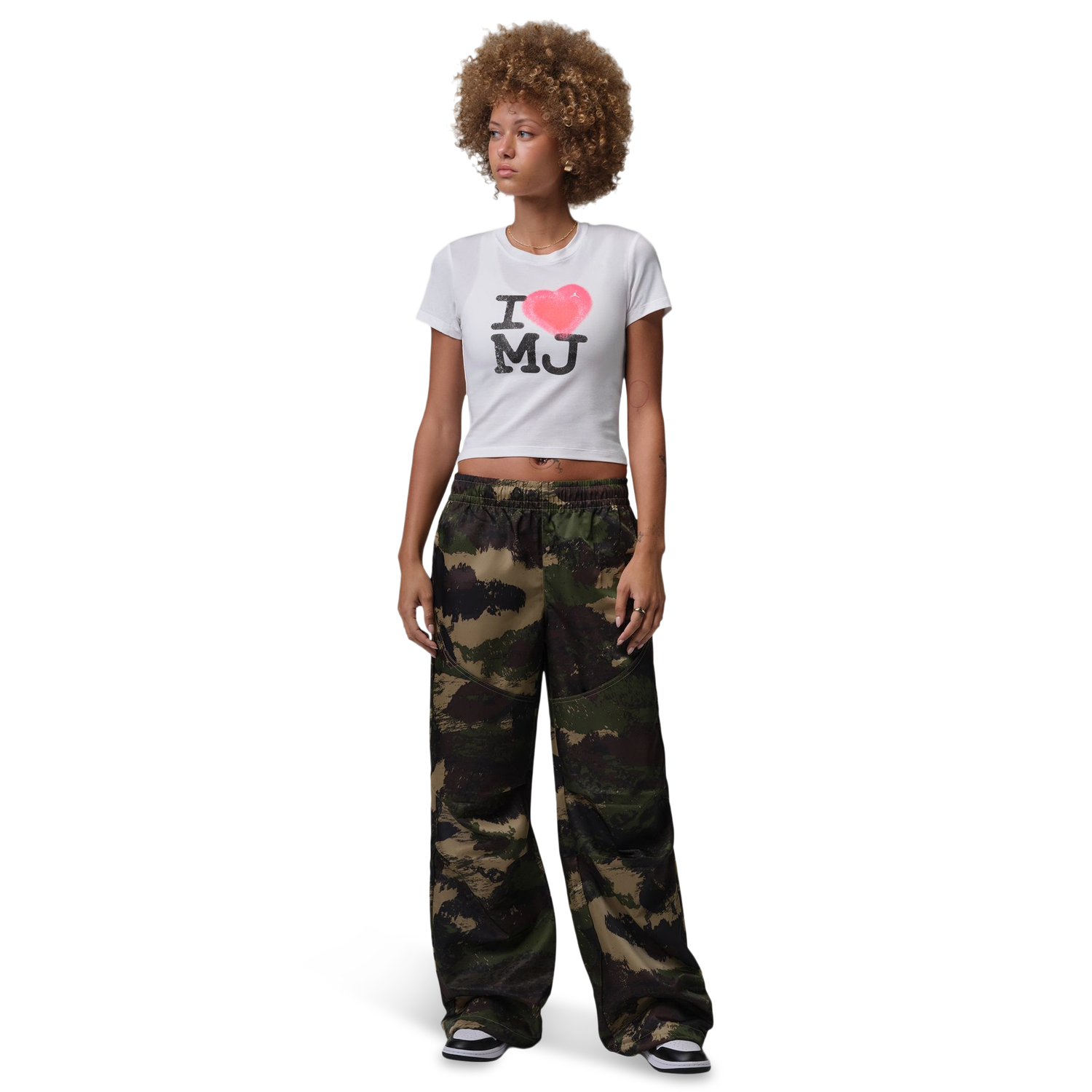 Jordan Flight Short Sleeve TMID Graphic T-Shirt - Women's - White