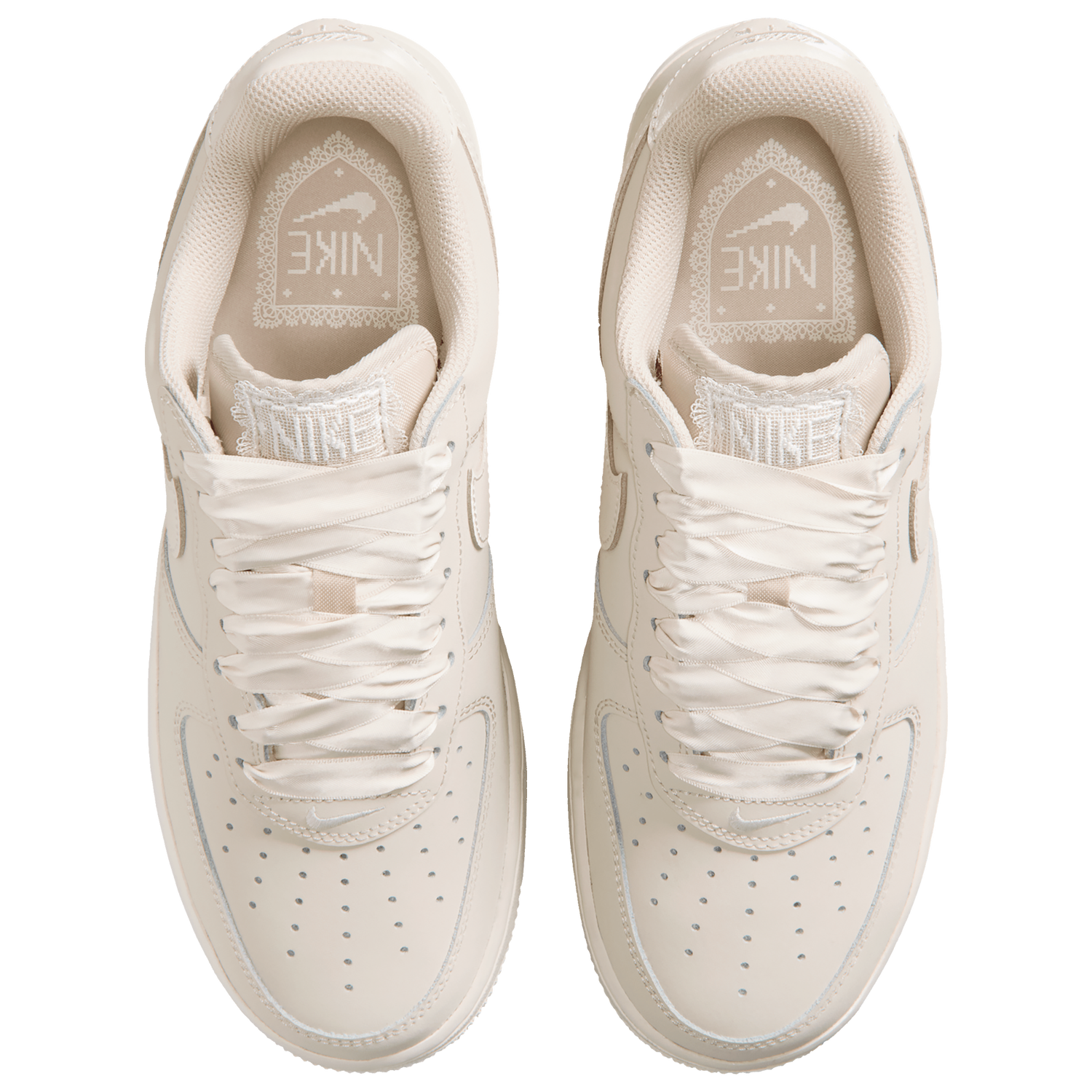 Nike Air Force One Retro - Women's - Tan/Tan