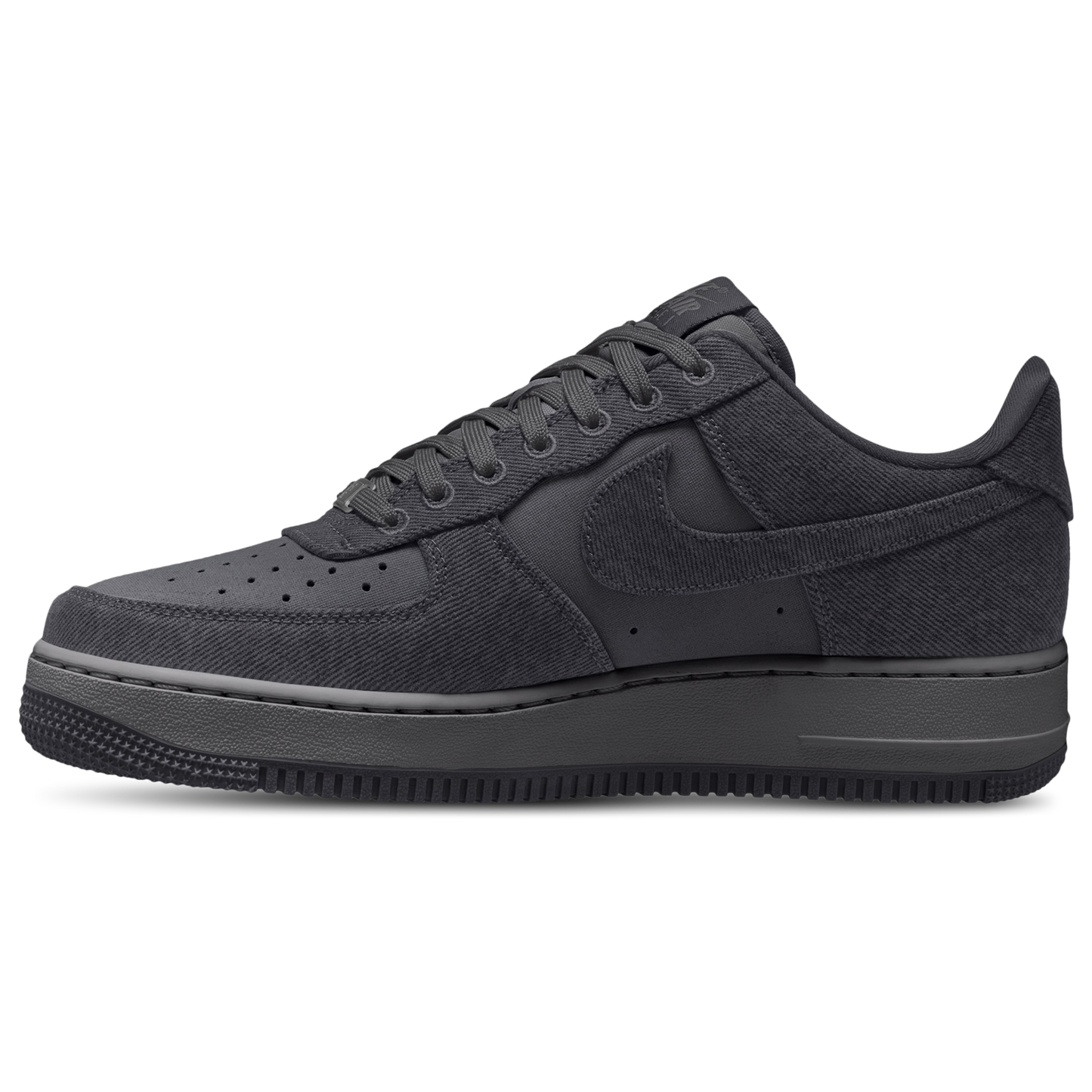 Nike Air Force 1 Low LE - Men's - Gray/Gray/Silver