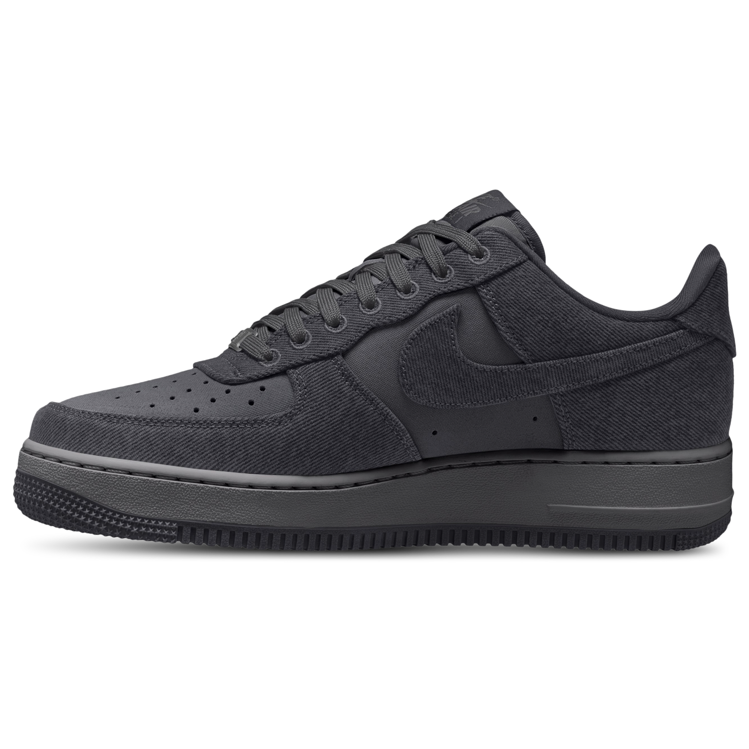 Nike Air Force 1 Low LE - Men's - Gray/Gray/Silver
