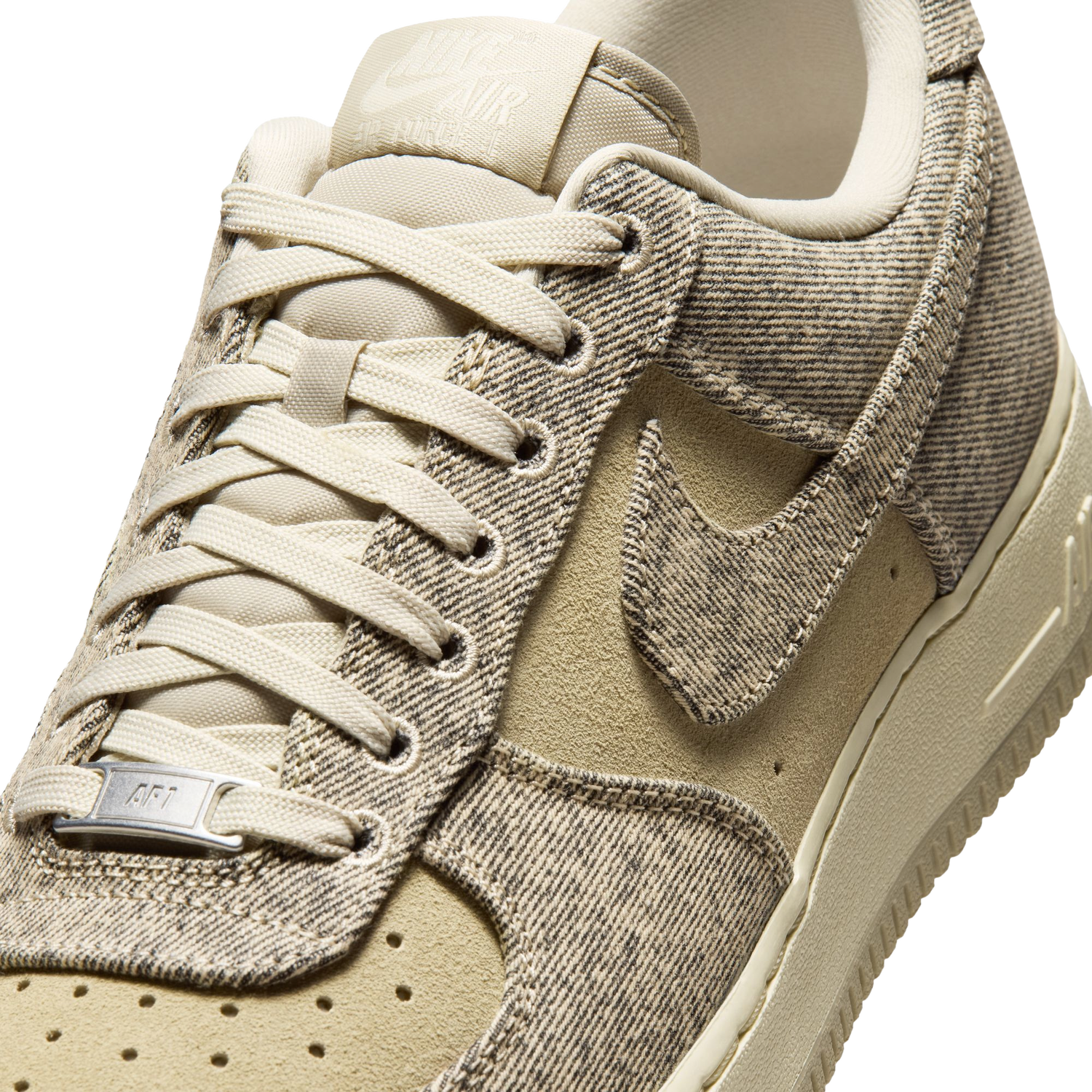 Nike Air Force 1 Low LE - Men's - Tan/Tan/Tan/Tan/Tan/Silver