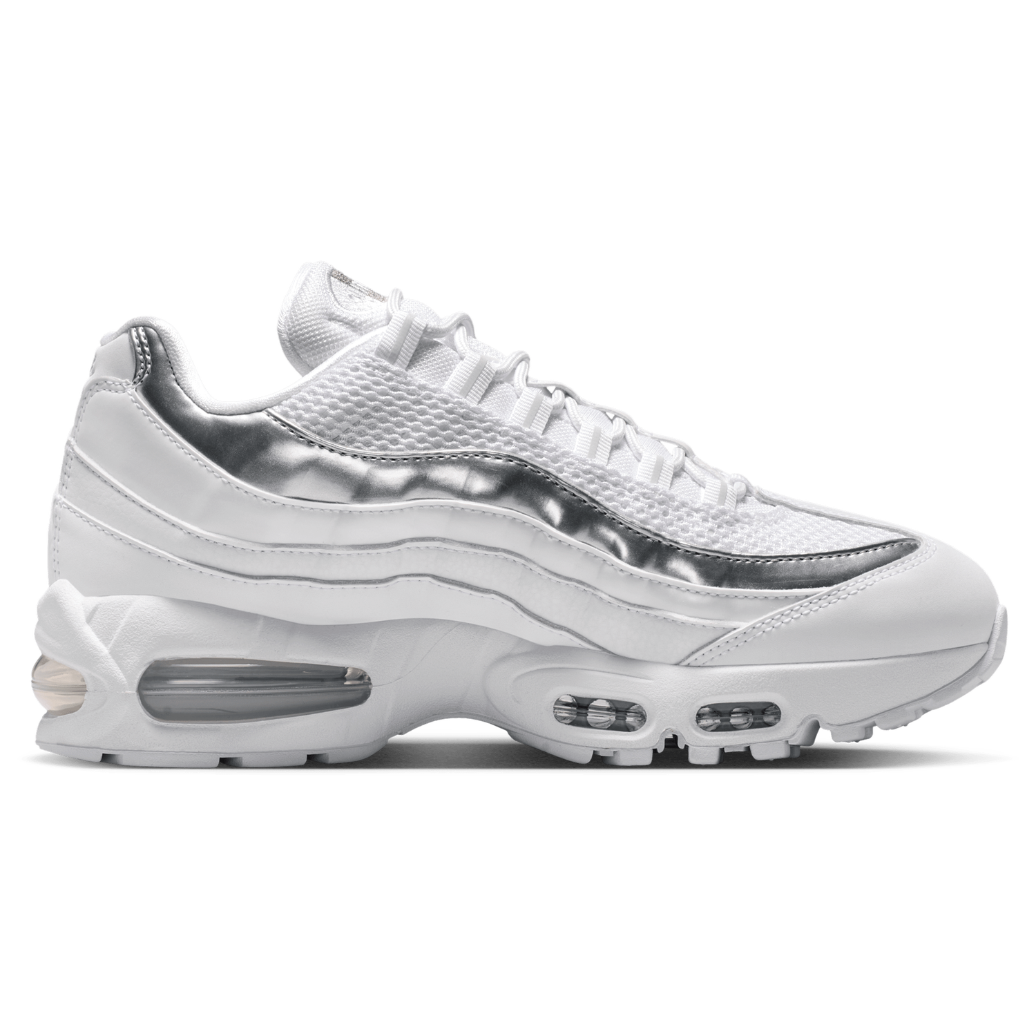 Nike Air Max 95 SE - Women's - Lt Charcoal/White/Pure Platinum