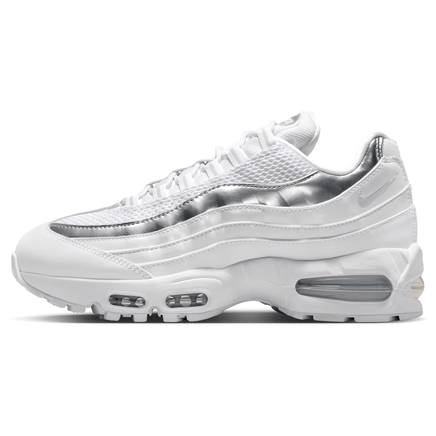 Nike Air Max 95 SE - Women's - Lt Charcoal/White/Pure Platinum