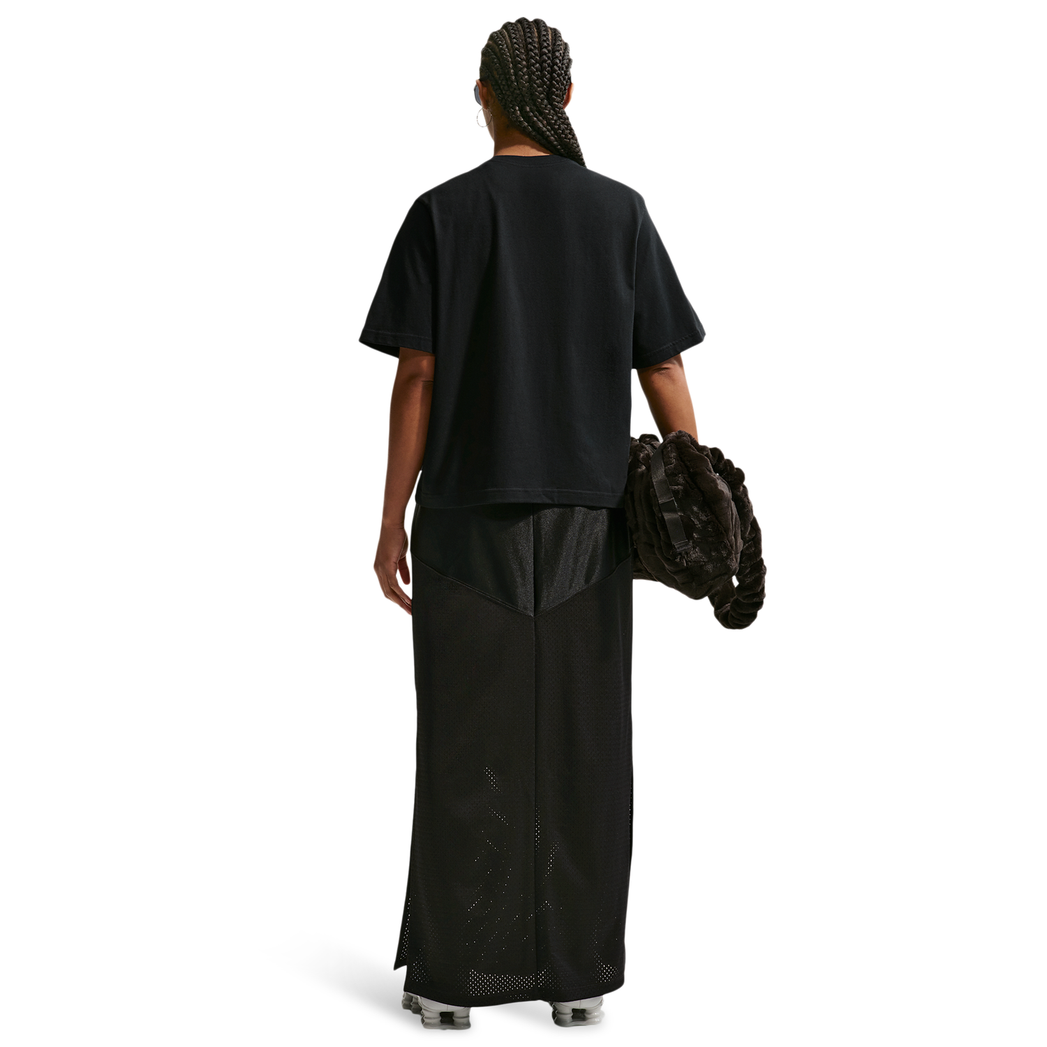 Nike NSW Heritage Festival Skirt - Women's - Black/Sail
