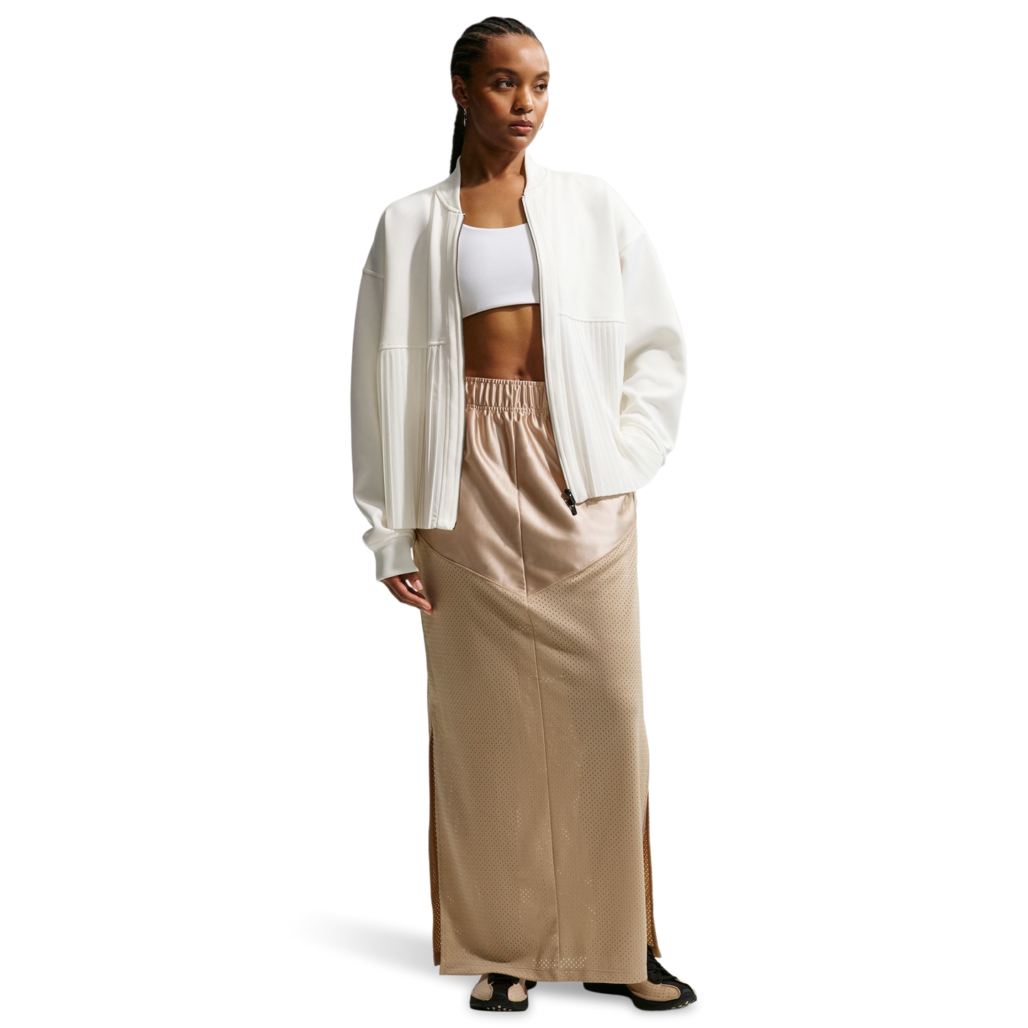 Nike NSW Heritage Festival Skirt - Women's - Linen/Linen