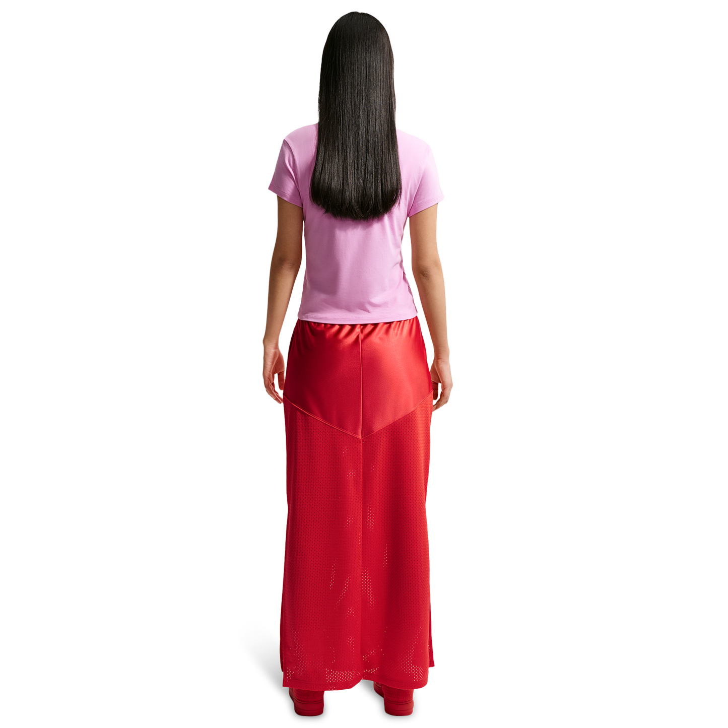 Nike NSW Heritage Festival Skirt - Women's - Lt Crimson/Lt Crimson