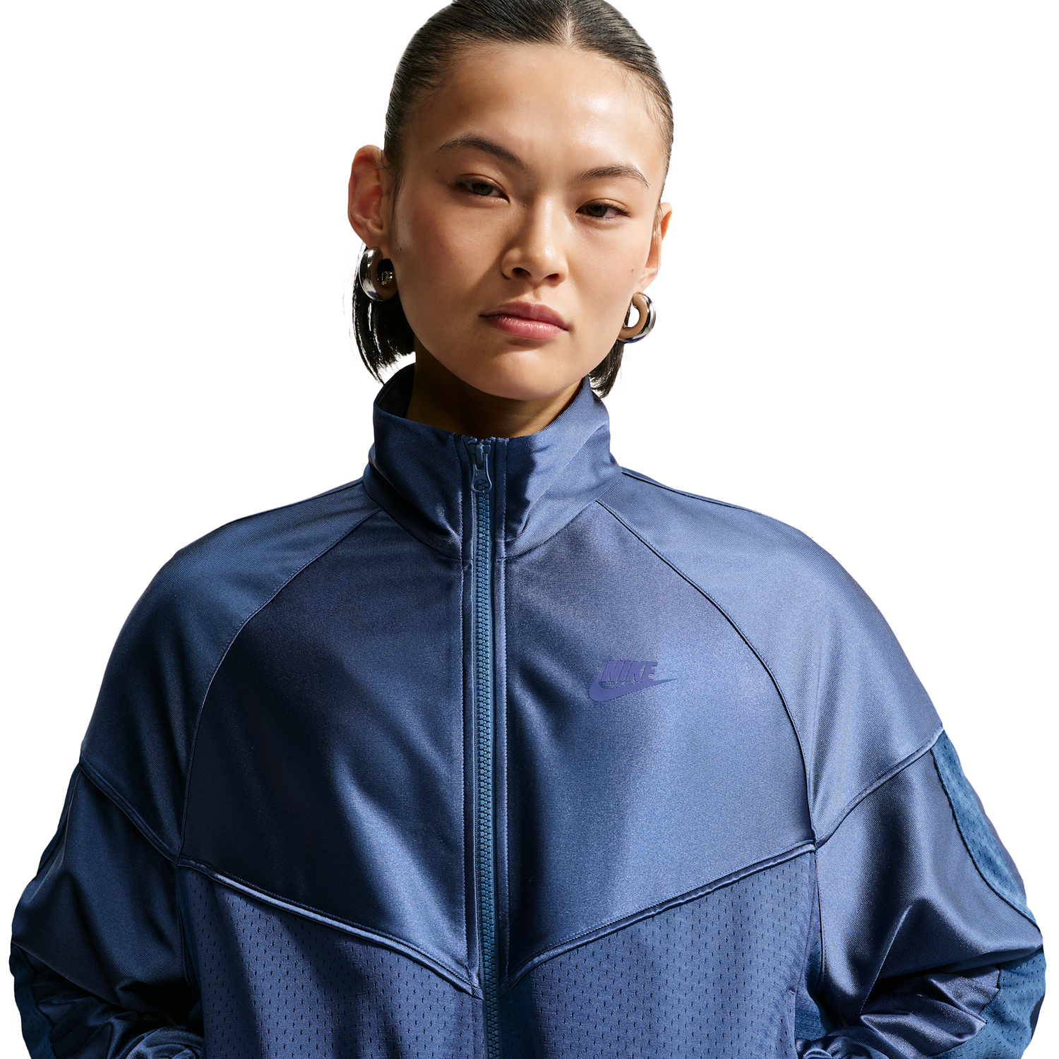 Nike NSW Heritage Festival Windrunner Jacket - Women's - Mystic Navy/Mystic Navy