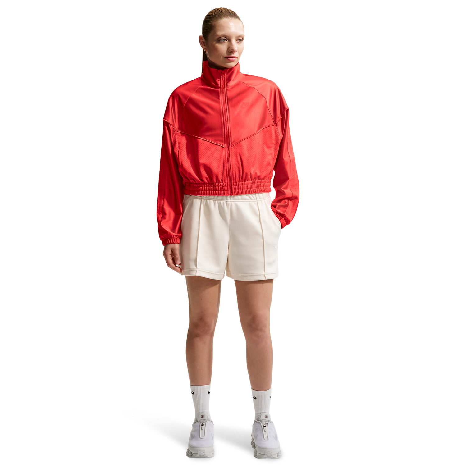 Nike NSW Heritage Festival Windrunner Jacket - Women's - Lt Crimson/Lt Crimson
