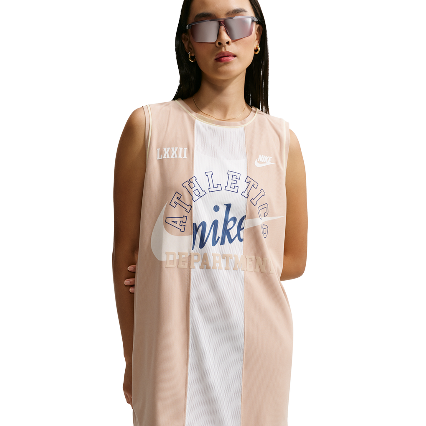 Nike NSW Heritage Festival Jersey Dress - Women's - Sail/Linen