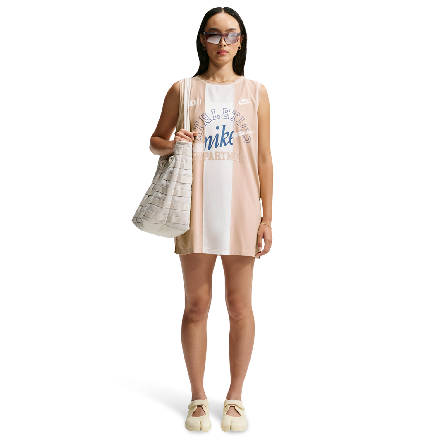 Nike NSW Heritage Festival Jersey Dress - Women's - Sail/Linen