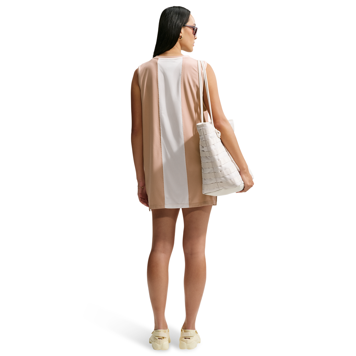 Nike NSW Heritage Festival Jersey Dress - Women's - Sail/Linen