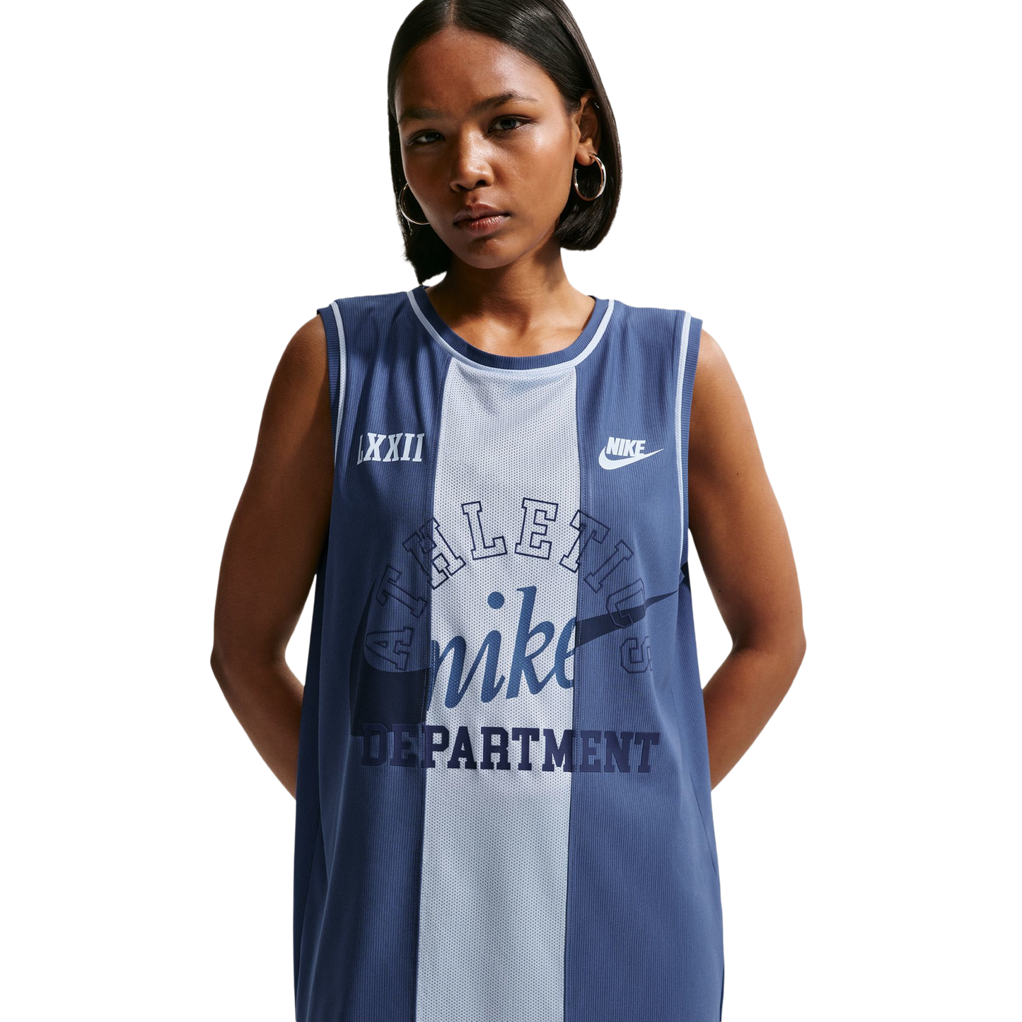 Nike NSW Heritage Festival Jersey Dress - Women's - Mystic Navy/Hydrogen Blue