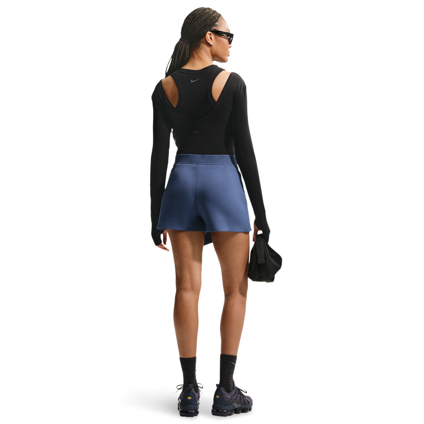 Nike NSW Tech Fleece Skort - Women's - Mystic Navy/Black