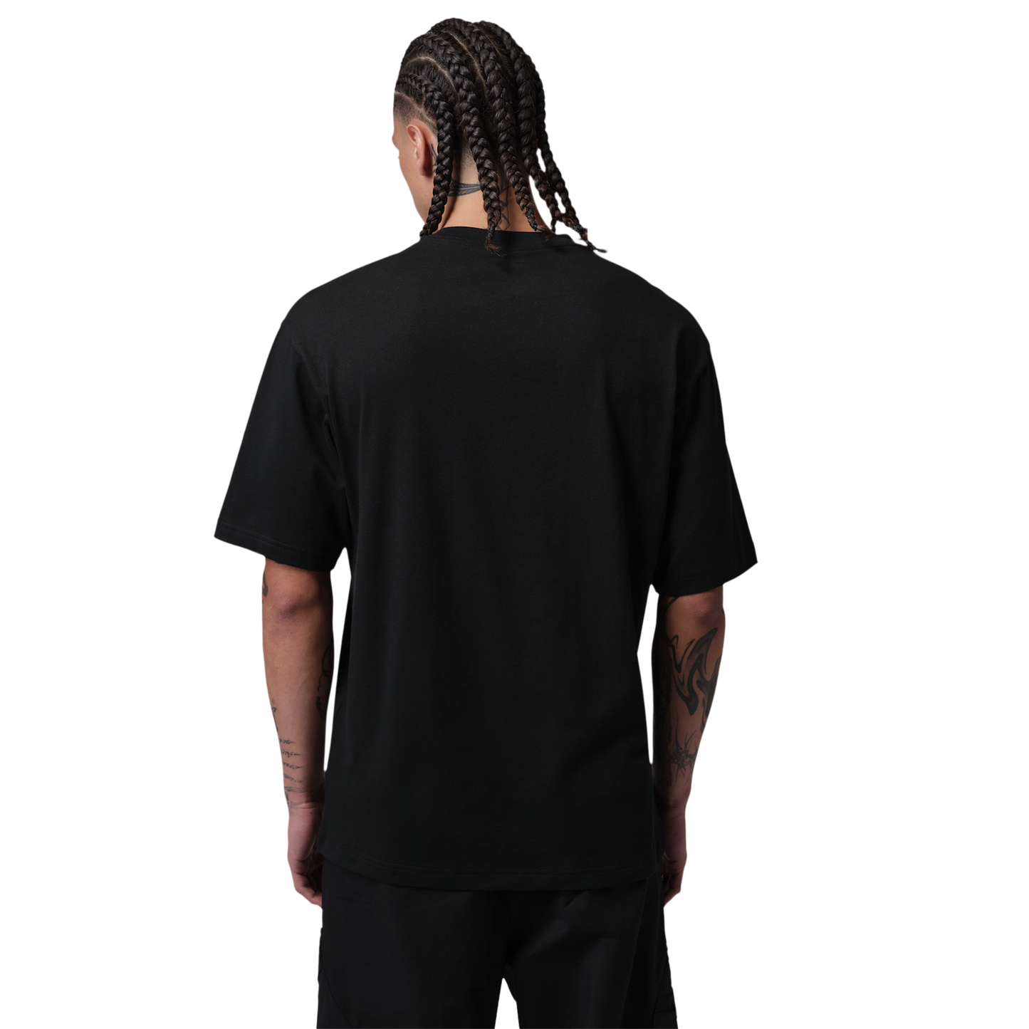 Jordan Brooklyn Best Graphic Short Sleeve Crew - Men's - Black/University Red