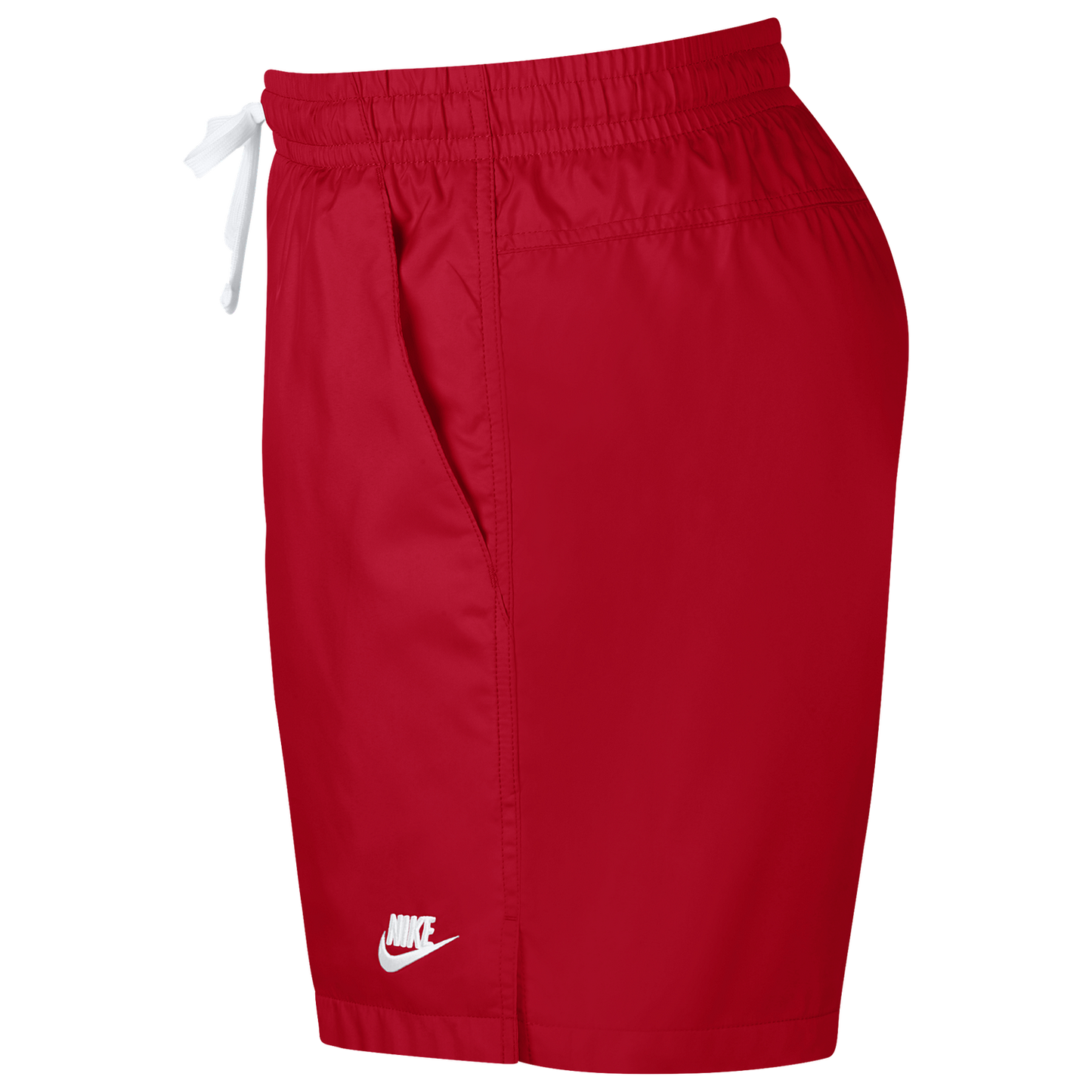 Nike Club Essentials Woven Flow Shorts - Men's - Red/White