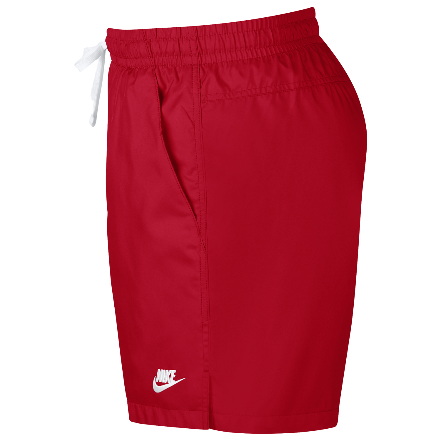 Nike Club Essentials Woven Flow Shorts - Men's - Red/White