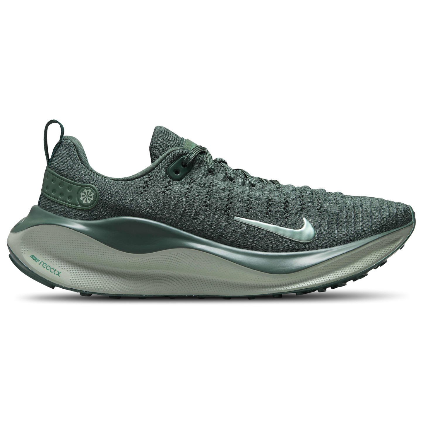 Nike React Infinity Run Flyknit 4 - Women's - Vintage Green/Bicoastal/Jade Horizon