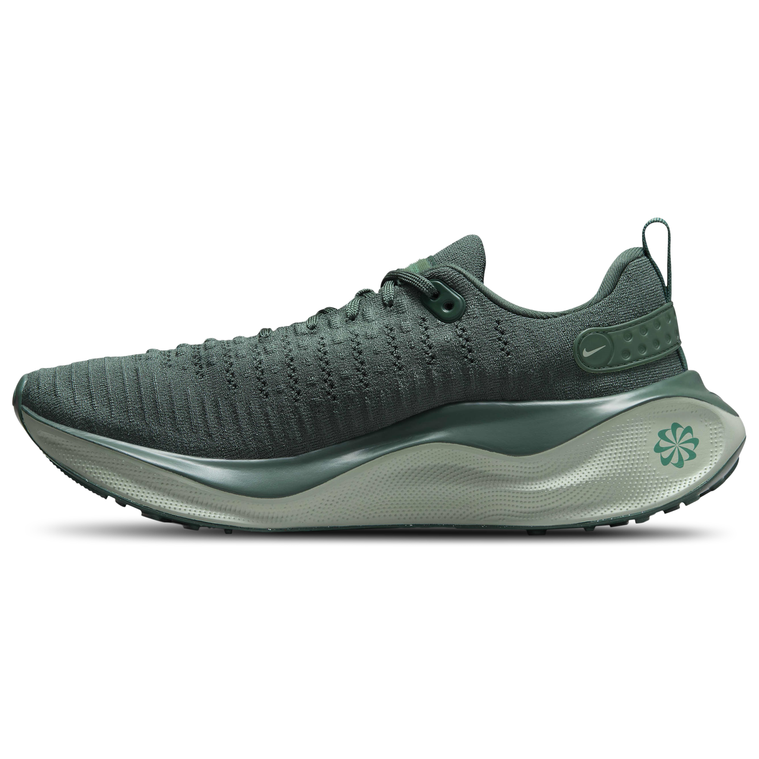 Nike React Infinity Run Flyknit 4 - Women's - Vintage Green/Bicoastal/Jade Horizon
