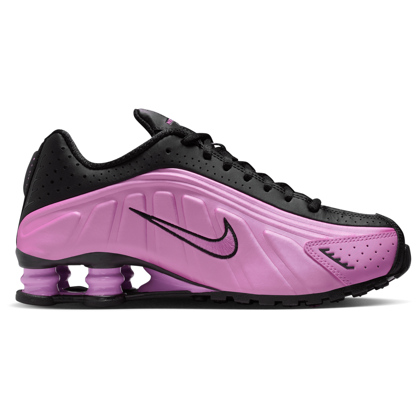 Nike Shox R4 - Women's - Lt Magenta/Black/Black