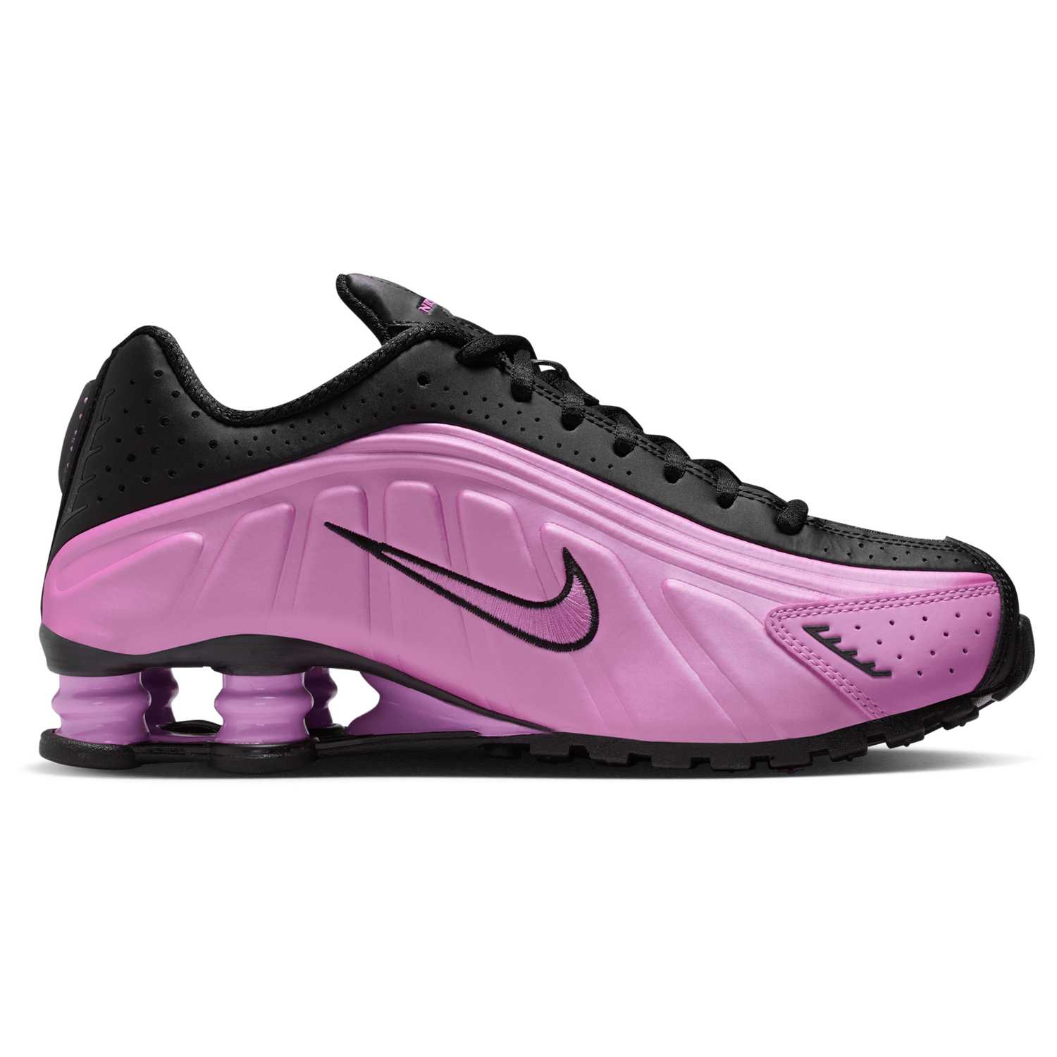 Nike Shox R4 - Women's - Lt Magenta/Black/Black