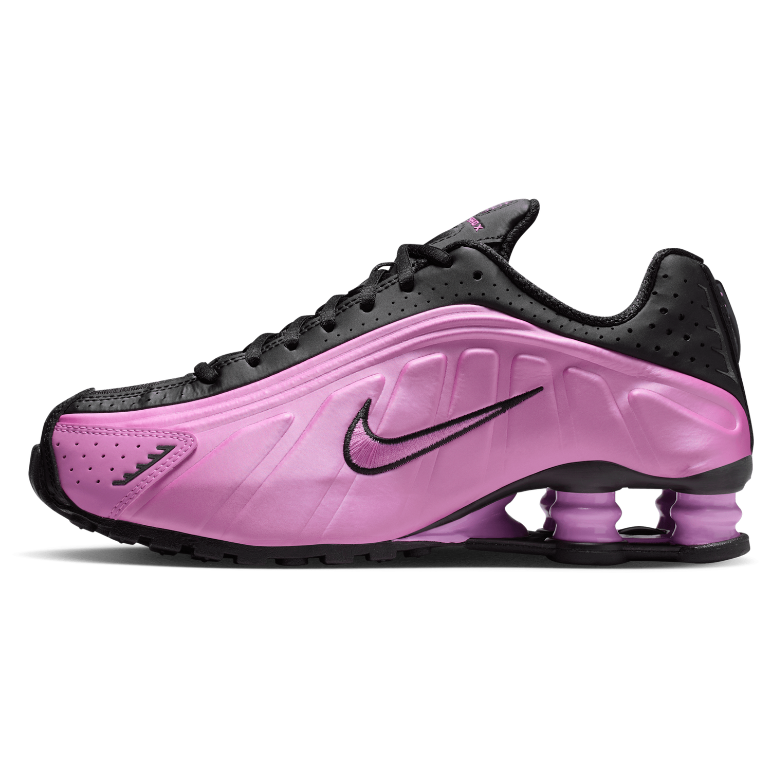 Nike Shox R4 - Women's - Lt Magenta/Black/Black
