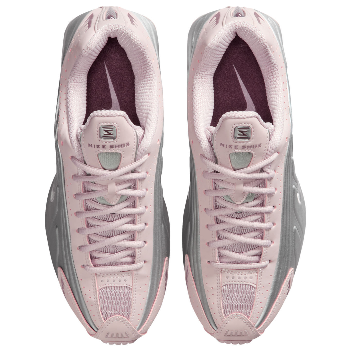 Nike Shox R4 - Women's - Mtlc Silver/Tattoo/Particle Rose