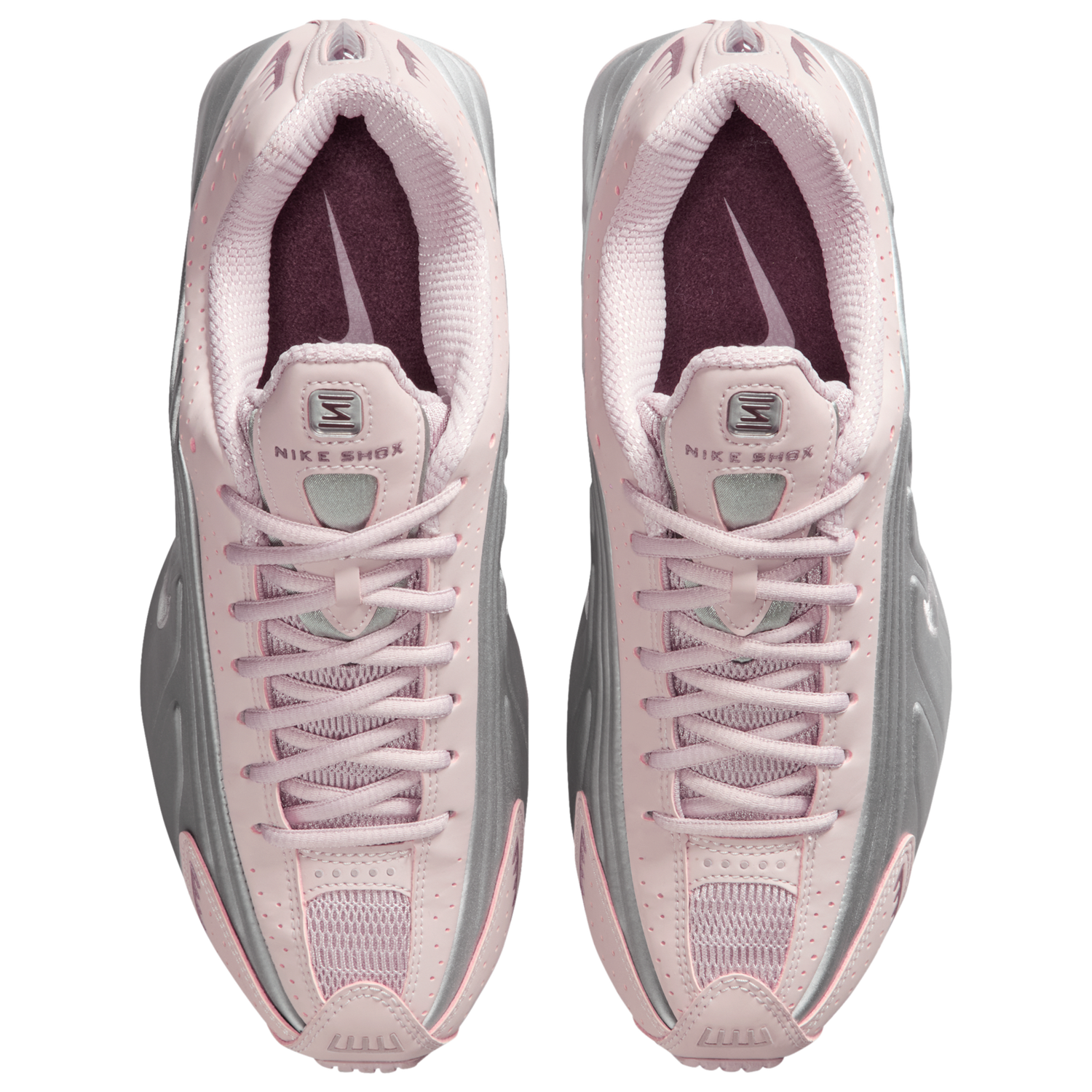Nike Shox R4 - Women's - Mtlc Silver/Tattoo/Particle Rose