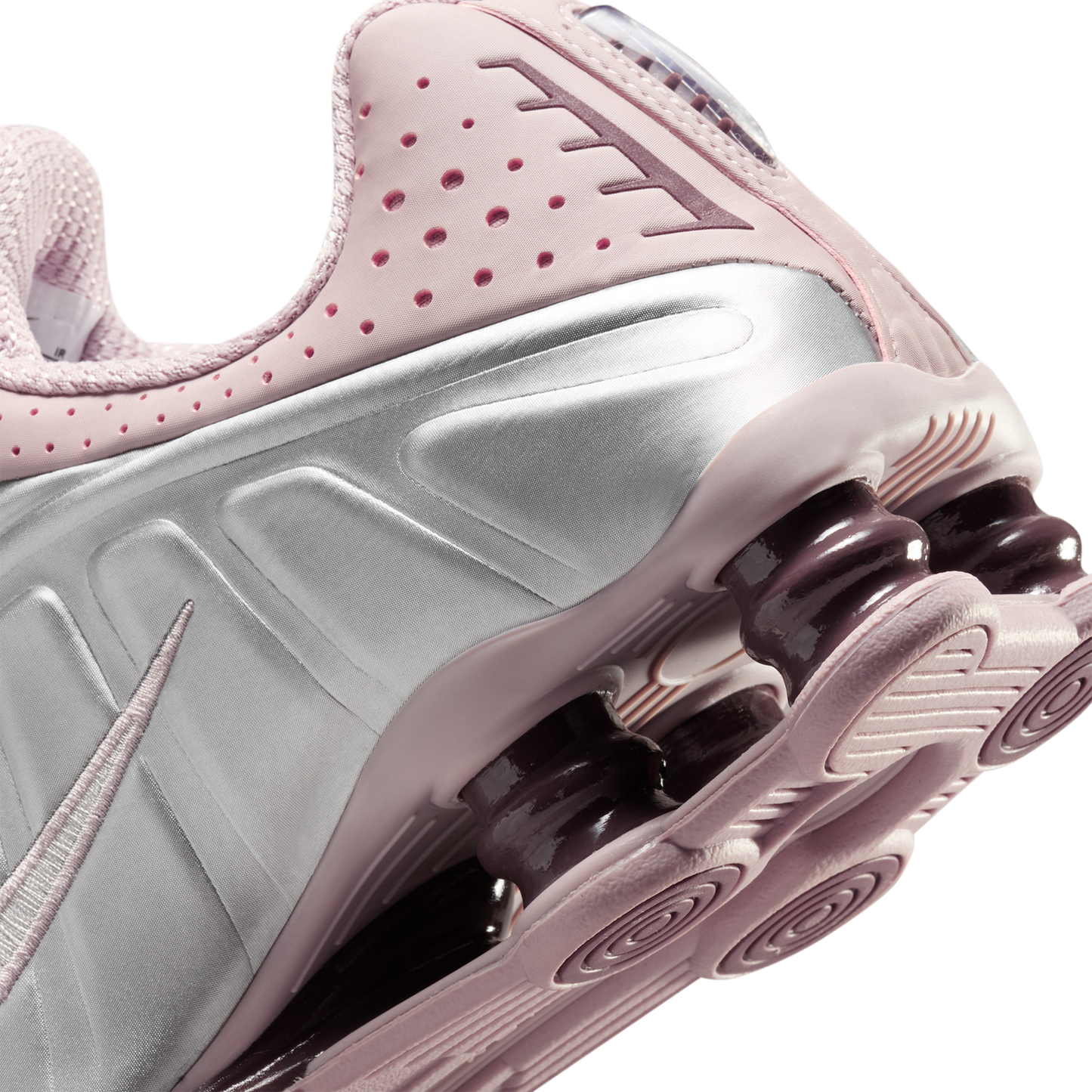 Nike Shox R4 - Women's - Mtlc Silver/Tattoo/Particle Rose