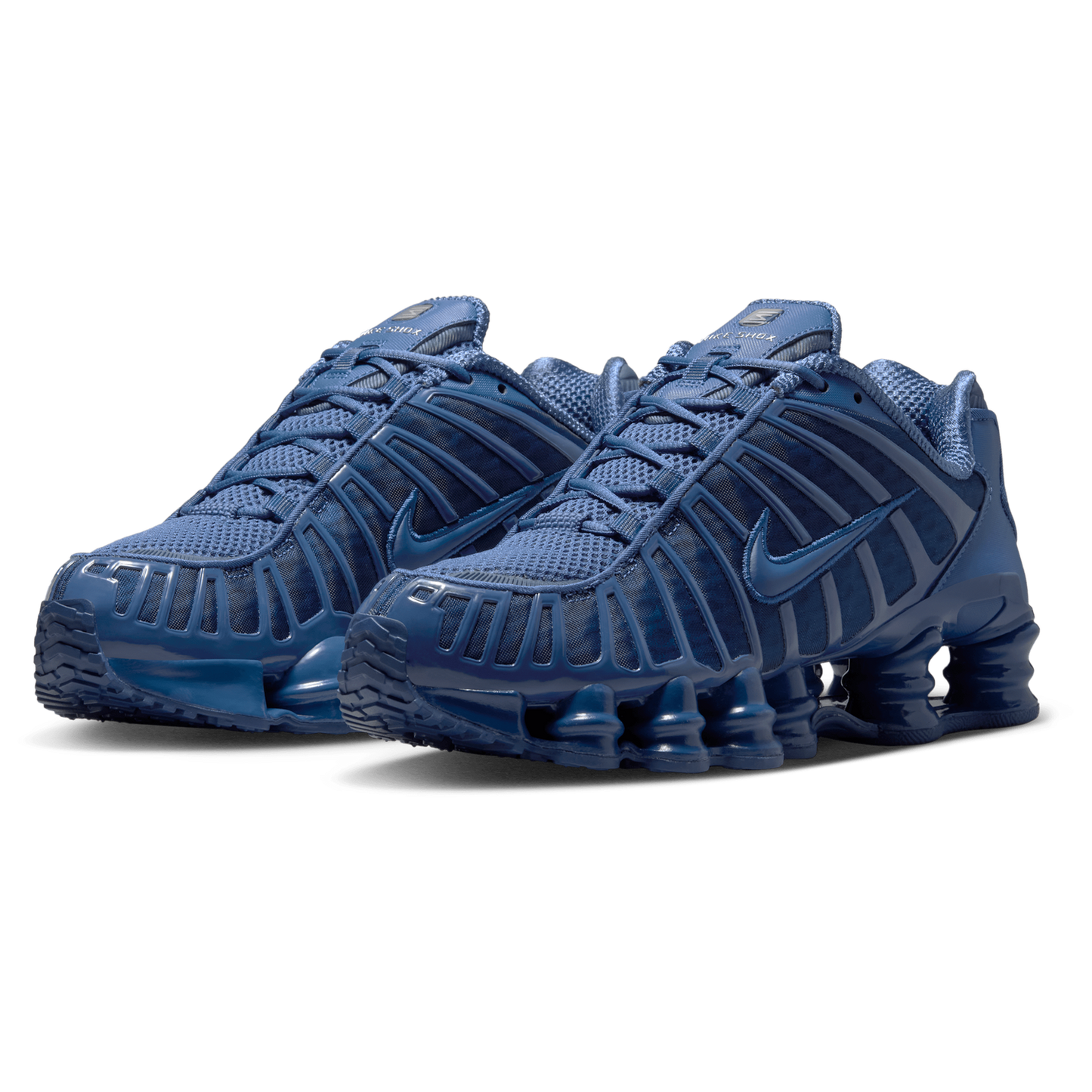 Nike Shox TL - Women's - Mtlc Silver/Mystic Navy/Mystic Navy