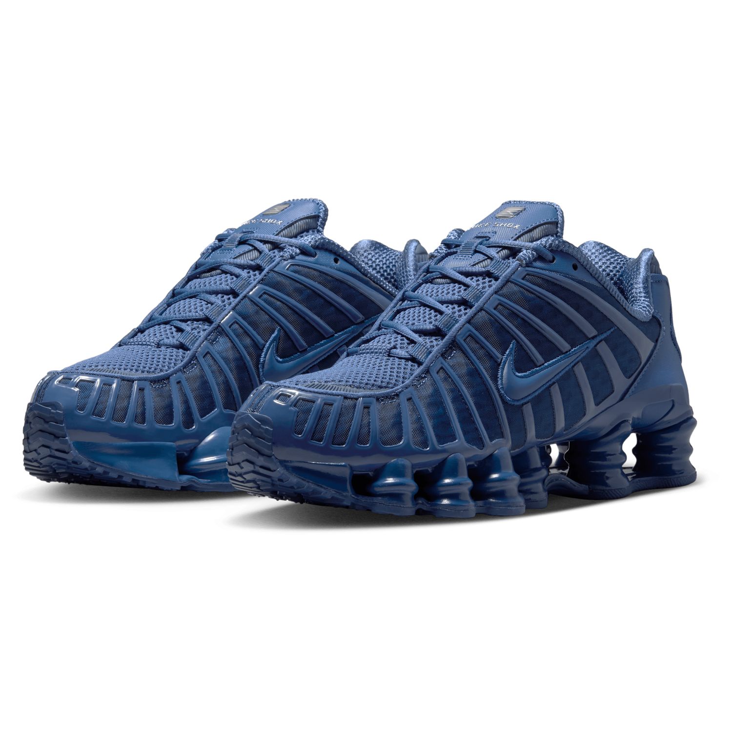 Nike Shox TL - Women's - Mtlc Silver/Mystic Navy/Mystic Navy