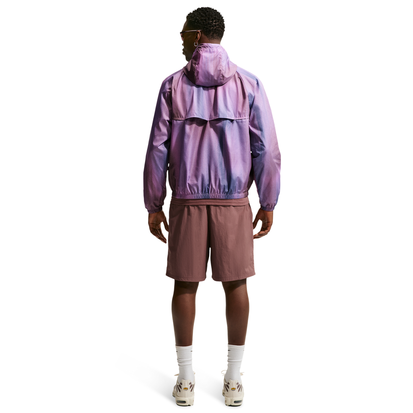 Nike Windrunner Jacket - Men's - Lt Magenta/White