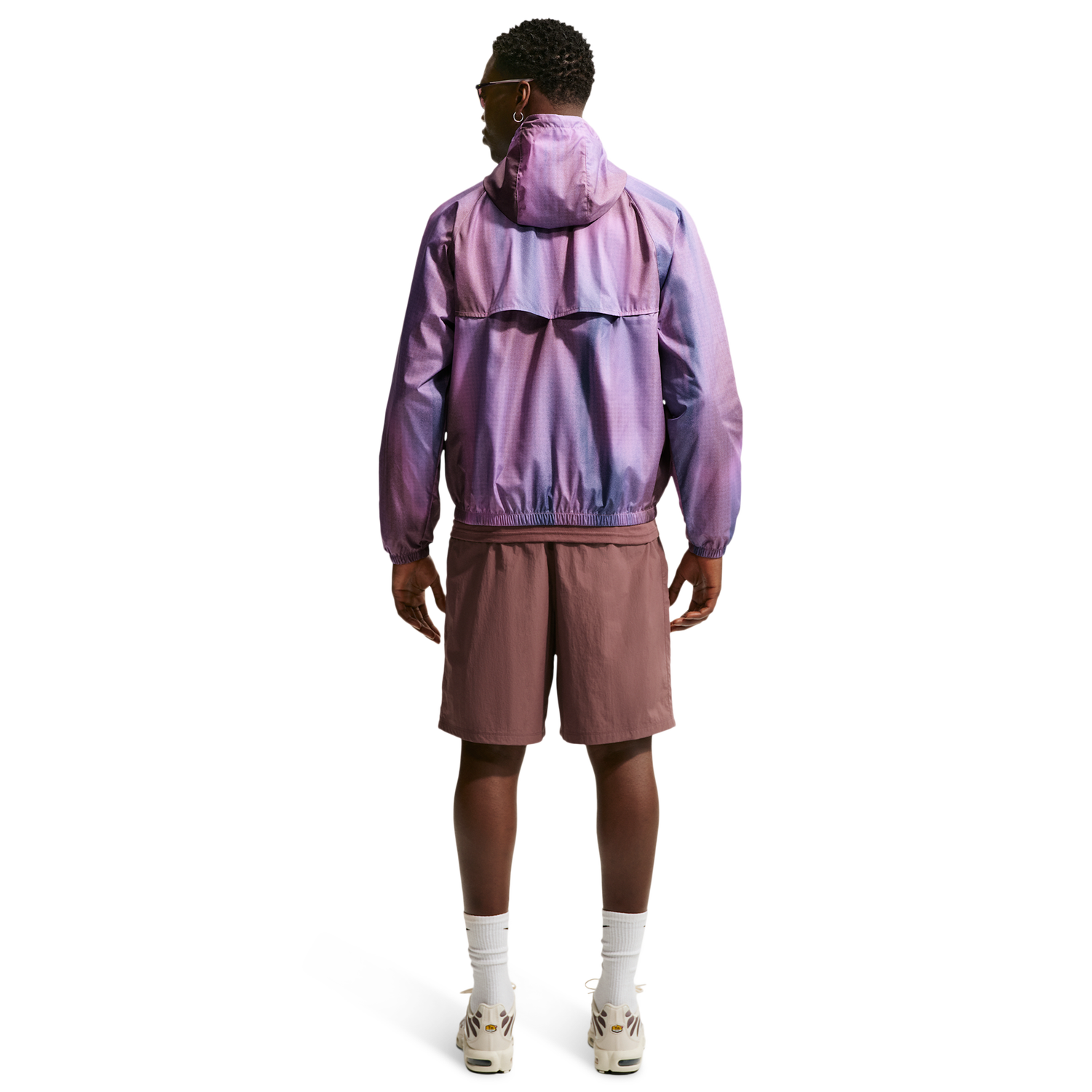 Nike Windrunner Jacket - Men's - Lt Magenta/White