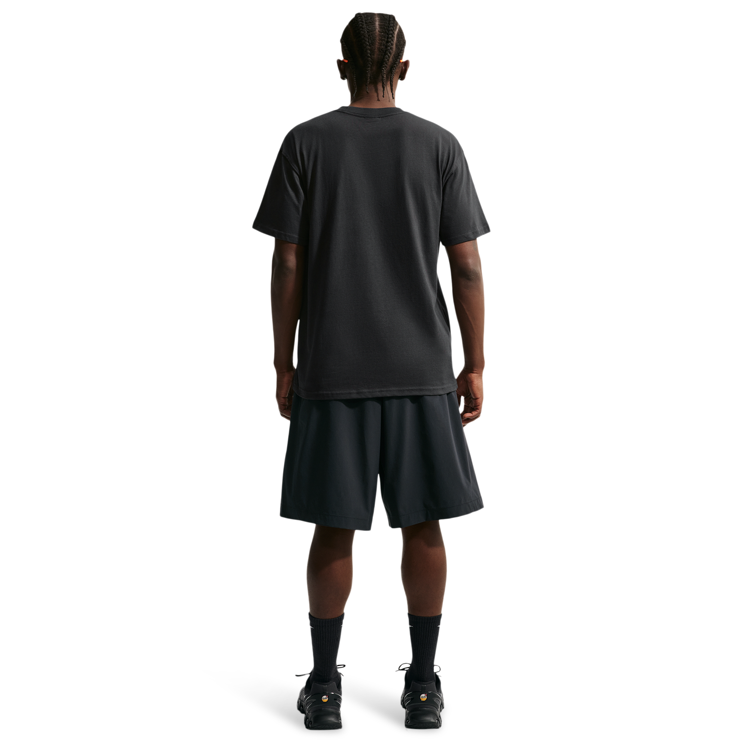 Nike NSW M90 Short Sleeve T-Shirt - Men's - Black/Yellow