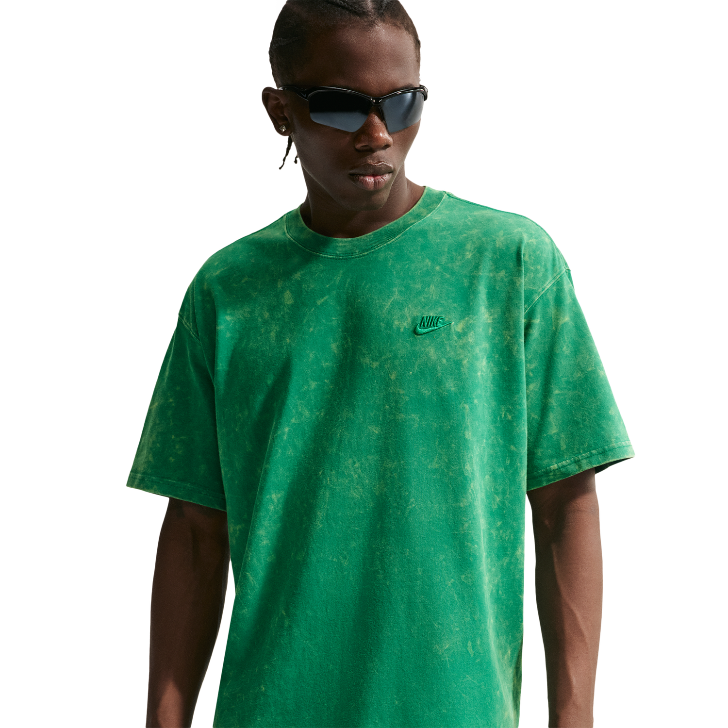 Nike NSW SS Max 90 Tee CWash - Men's - Malachite/Malachite