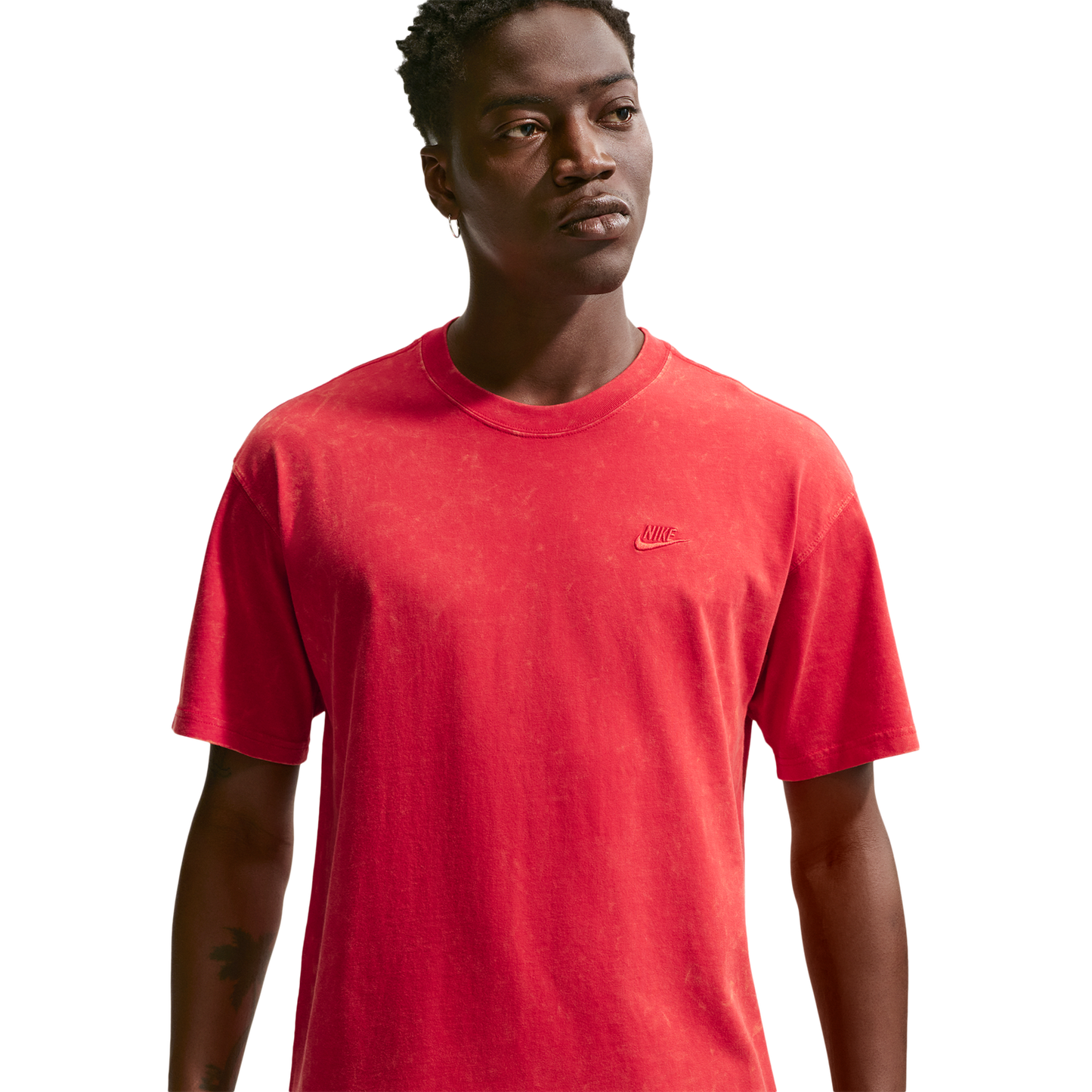 Nike NSW SS Max 90 Tee CWash - Men's - University Red/University Red
