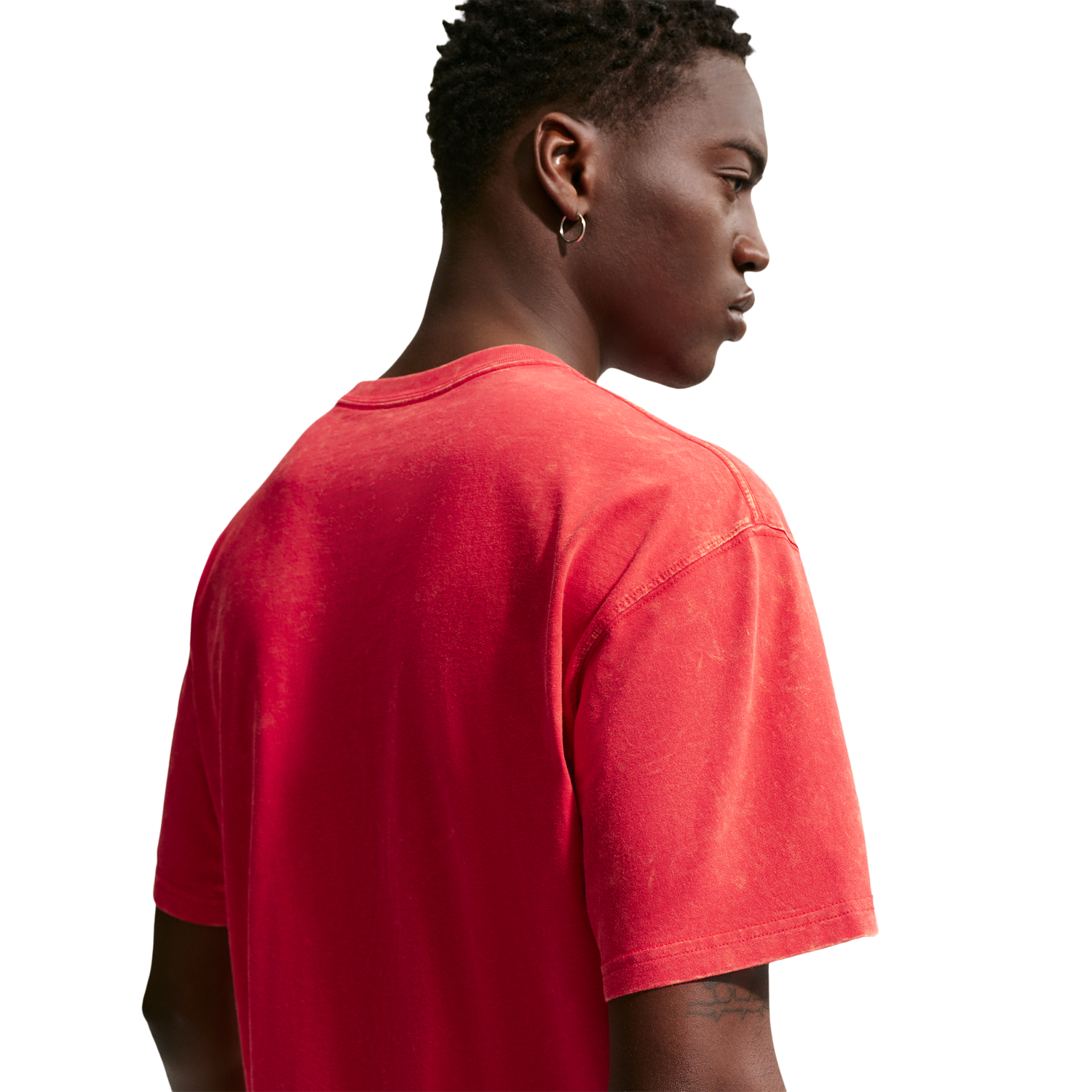 Nike NSW SS Max 90 Tee CWash - Men's - University Red/University Red