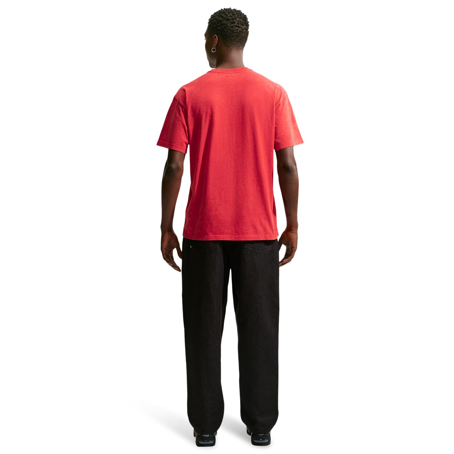Nike NSW SS Max 90 Tee CWash - Men's - University Red/University Red