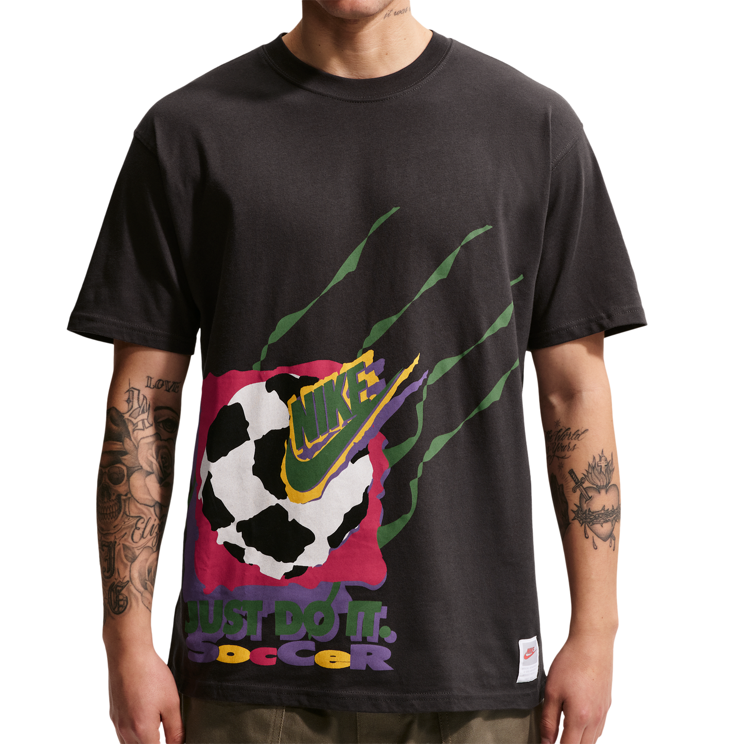 Nike NSW SS Max 90 Tee Dnar 7 - Men's - Off Noir
