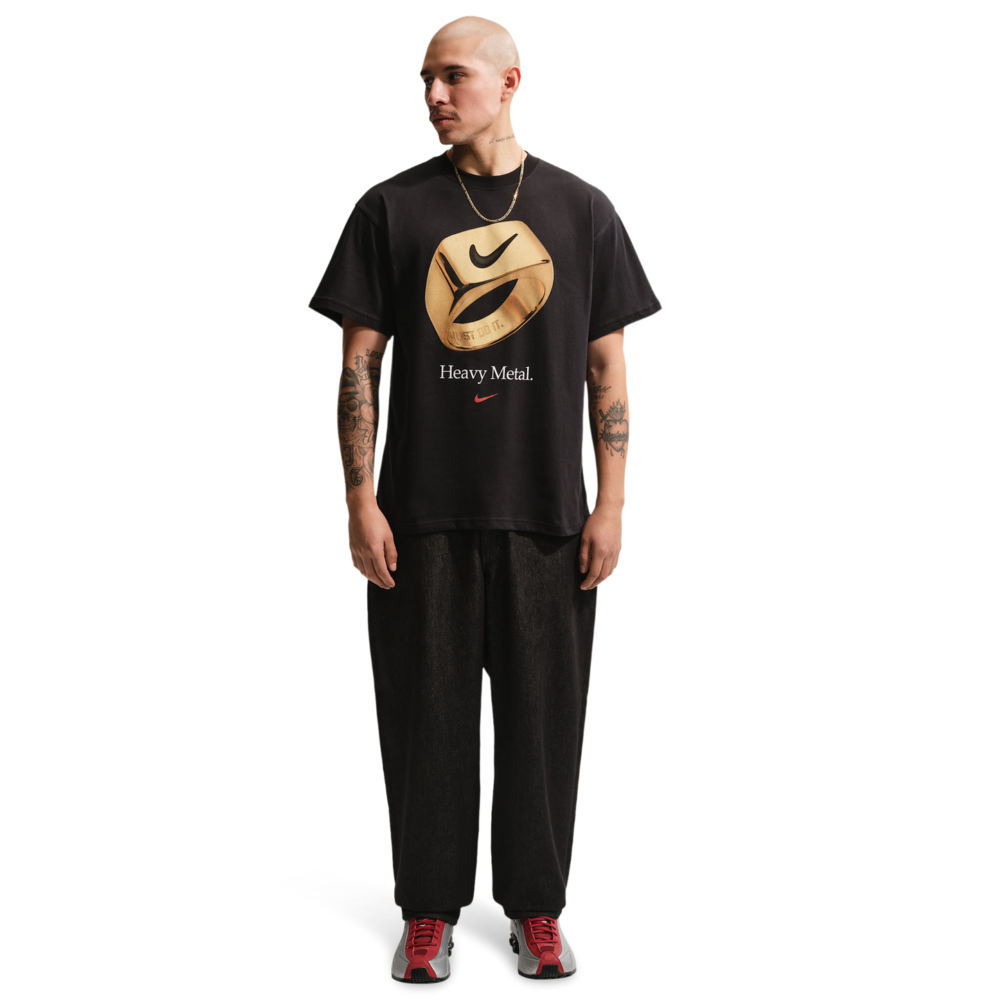 Nike NSW SS Max 90 Tee Hm - Men's - Black